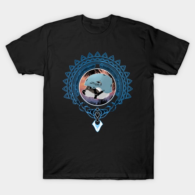 Polynesia Surfing Raccoon T-Shirt by NicGrayTees